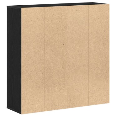 vidaXL Βιβλιοθήκη Μαύρη Δρυς 98x29x97,5cm από Τεχνητό Ξύλο 1 τεμ.