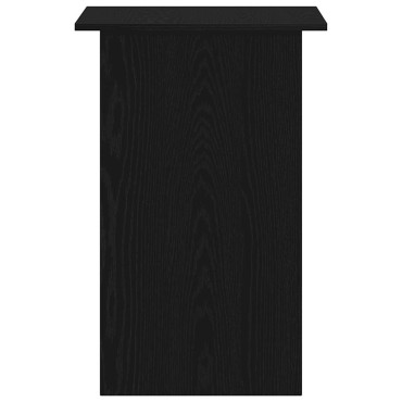 vidaXL Γραφείο Μαύρη Δρυς 90x50x74cm από Τεχνητό Ξύλο 1 τεμ.