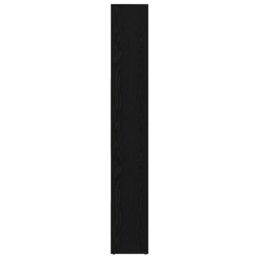 vidaXL Βιβλιοθήκη Μαύρη Δρυς 67x24x161cm από Τεχνητό Ξύλο 1 τεμ.