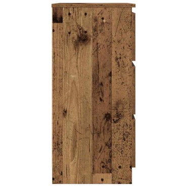 vidaXL Μπουφές από Παλιό Ξύλο 60x35x76cm από Τεχνητό Ξύλο 1 τεμ.