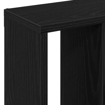 vidaXL Ράφι Τοίχου Μαύρη Δρυς 45x16x45cm από Τεχνητό Ξύλο 1 τεμ.