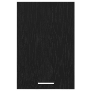 vidaXL Κρεμαστό Ντουλάπι Μαύρο Δρυς 40x31x60cm από Τεχνητό Ξύλο 1 τεμ.