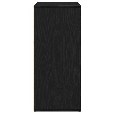vidaXL Μπουφές Μαύρης Δρυός 60x31x70cm από Τεχνητό Ξύλο 1 τεμ.