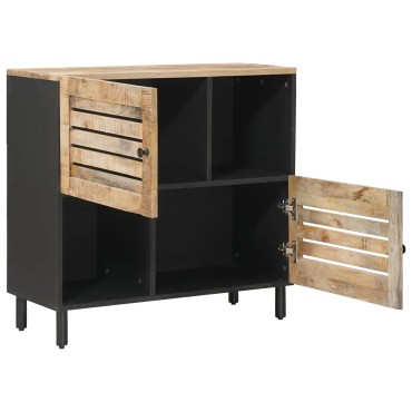vidaXL Ντουλάπες Αποθήκευσης Καφέ 80x33,5x75cm Στερεό ξύλο μάνγκο