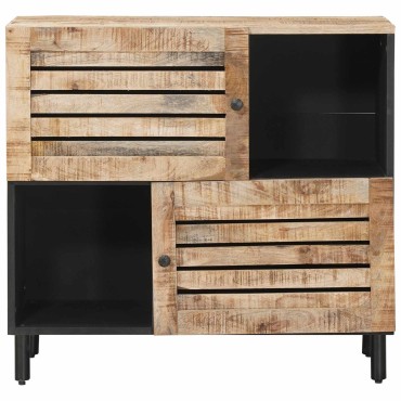 vidaXL Ντουλάπες Αποθήκευσης Καφέ 80x33,5x75cm Στερεό ξύλο μάνγκο