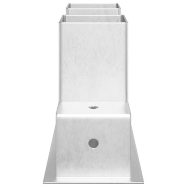Βοήθεια Στοίβας Ξύλου 12 pcs Ασημί 34 x 10 x 15 εκ Ατσάλι