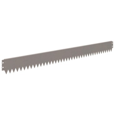 vidaXL Περίγραμμα γκαζόν 10 τμχ. 103 x 10 εκ Ατσάλι Σκ rusty