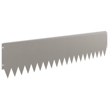 vidaXL Περίγραμμα γκαζόν 20 τμχ. 103 x 25 εκ Ατσάλι Σκ rusty