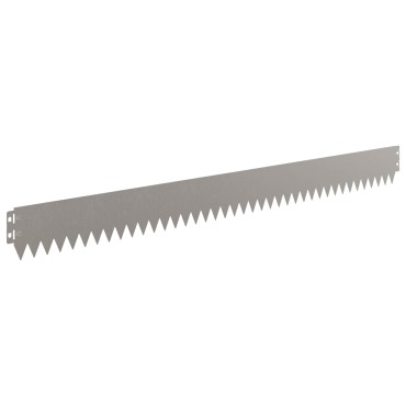 vidaXL Περίγραμμα γκαζόν 30 τμχ. 103 x 10 εκ Ατσάλι Σκ rusty