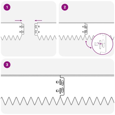 vidaXL Περίγραμμα γκαζόν 10 τμχ. 103 x 10 εκ Ατσάλι Ασημί