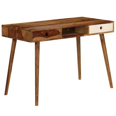 vidaXL Γραφείο 110x55x76cm από Μασίφ Ξύλο Ακακίας 1 τεμ.
