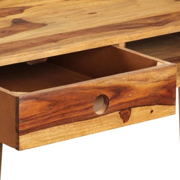 vidaXL Γραφείο 110x55x76cm από Μασίφ Ξύλο Ακακίας 1 τεμ.