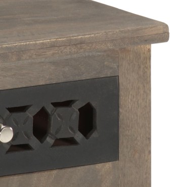 vidaXL Κομοδίνο 40x30x50cm από Μασίφ Ξύλο Μάνγκο 1 τεμ.