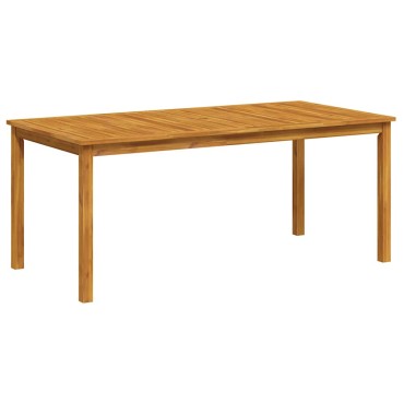 vidaXL Τραπεζαρία Κήπου 180x90x75cm από Μασίφ Ξύλο Ακακίας 1 τεμ.