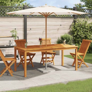 vidaXL Τραπεζαρία Κήπου 180x90x75cm από Μασίφ Ξύλο Ακακίας 1 τεμ.