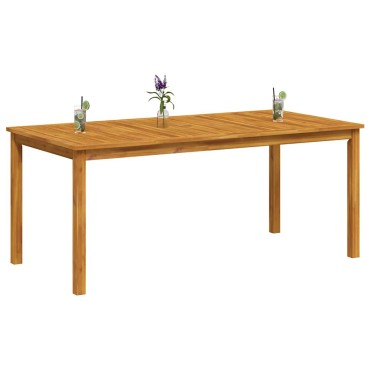vidaXL Τραπεζαρία Κήπου 180x90x75cm από Μασίφ Ξύλο Ακακίας 1 τεμ.