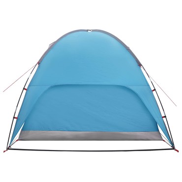 vidaXL Σκηνή κατασκήνωσης με κάλυμμα βροχής αδιάβροχη 3 ατόμων Μπλε