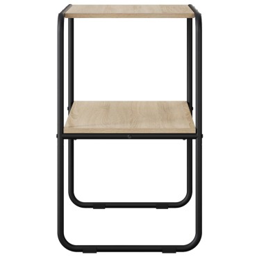 vidaXL Τραπέζι κονσόλας Sonoma Δρυς 80x42,5x70 εκ