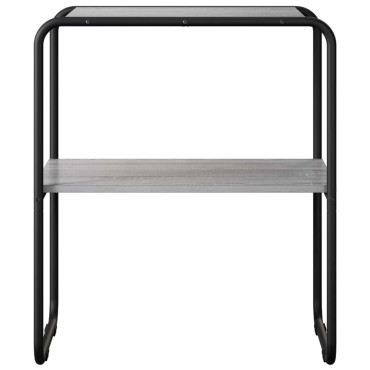 vidaXL Τραπέζι κονσόλας Γκρι Sonoma 80x42,5x70 εκ