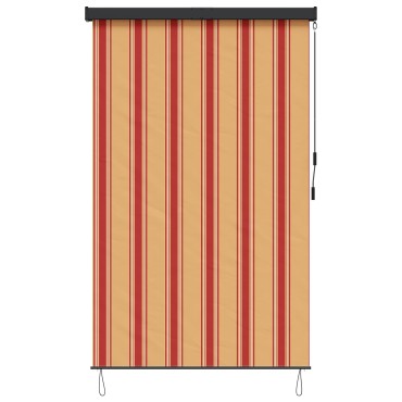 vidaXL Ρόλερ Πολύχρωμο 80 x 250 cm Ύφασμα και Αλουμίνιο