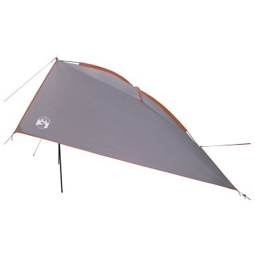 vidaXL Αυτοκινηταγιενν Γκρι και Πορτοκαλί 308 x 215 x 220 εκ