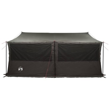 vidaXL Οικογενειακή Σκηνή Καφέ γκρι 450 x 400 x 265 εκ
