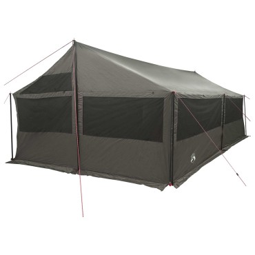 vidaXL Οικογενειακή Σκηνή Καφέ γκρι 600 x 400 x 268 εκ.