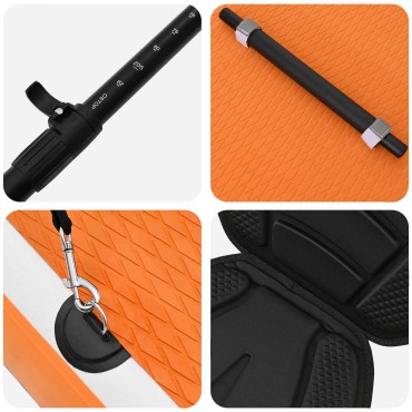 vidaXL SUP Board με κάθισμα 2 σε 1 TRITON 366 x 81 x 15 εκ Μπλε