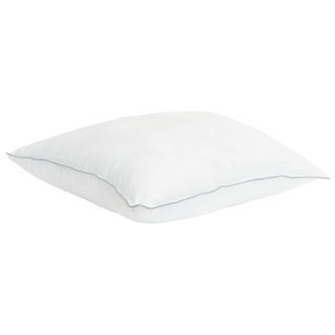 vidaXL Μαξιλάρι Λευκό 50 x 50 cm Ίνες μπαμπού