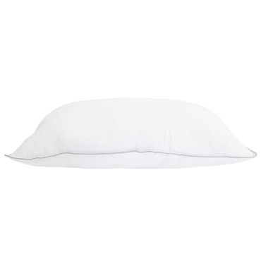 vidaXL Μαξιλάρι 2 τμχ. 60 x 80 cm Ίνες μπαμπού Λευκό