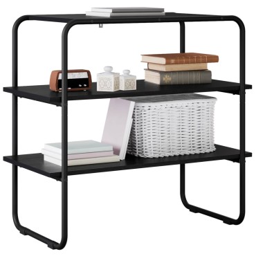vidaXL Τραπέζι κονσόλας Μαύρη Δρυς 60x41x75cm Επεξεργασμένο Ξύλο