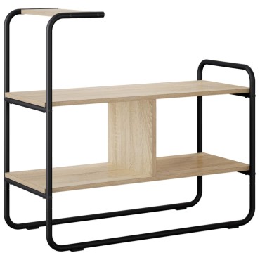 vidaXL Τραπέζι κονσόλας Sonoma Δρυς 80x35x75cm Επεξεργασμένο Ξύλο