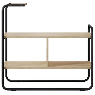 vidaXL Τραπέζι κονσόλας Sonoma Δρυς 80x35x75cm Επεξεργασμένο Ξύλο