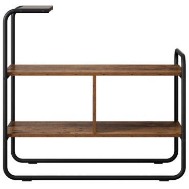 vidaXL Τραπέζι κονσόλας Παλαιωμένο ξύλο 80x35x75cm