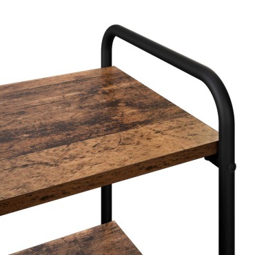 vidaXL Τραπέζι κονσόλας Παλαιωμένο ξύλο 80x35x75cm