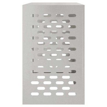vidaXL Κάλυμμα κλιματιστικού Ασημί 110 x 50 x 80 cm