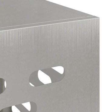 vidaXL Κάλυμμα κλιματιστικού Ασημί 110 x 50 x 80 cm