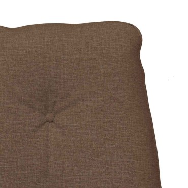 vidaXL Πολυθρόνα Καφέ 69x74x93cm Πολυεστέρας και Κόντρα Πλακέ 1 τεμ.