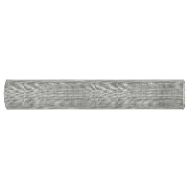 vidaXL Πλέγμα Οθόνης 40x2000cm 20 Mesh Ανοξείδωτο Ατσάλι 201 Ασημί