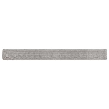 vidaXL Πλέγμα Οθόνης 100x200cm 6 Mesh Ανοξείδωτο Ατσάλι 201 Ασημί