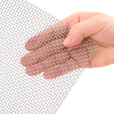vidaXL Πλέγμα Οθόνης 40x1000cm 8 Mesh Ανοξείδωτο Ατσάλι 201 Ασημί
