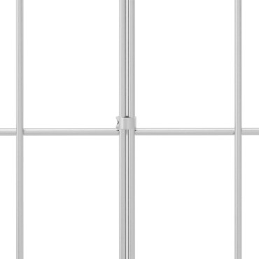 vidaXL Πάνελ Φράχτη Κήπου 48 τμχ. 100x30cm Γαλβανισμένος Χάλυβας