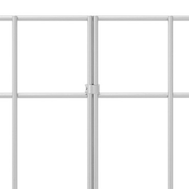 vidaXL Πάνελ Φράχτη Κήπου 12 τμχ. 100x30cm Γαλβανισμένος Χάλυβας