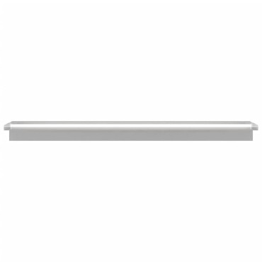 vidaXL Σιντριβάνι Καταρράκτης Πισίνας με LED 110 εκ. από Ανοξ. Ατσάλι