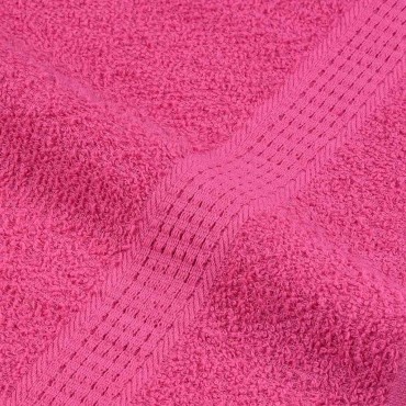 vidaXL Πετσέτες μπάνιου FROGN 4 τμχ Ροζ 70x140 εκ. 360 gsm