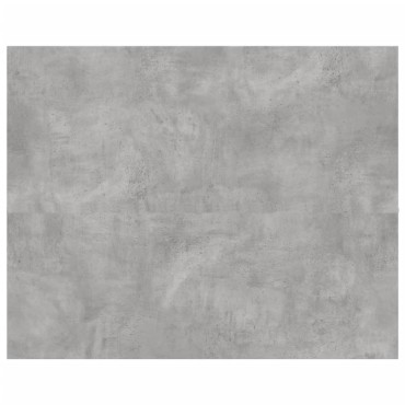 vidaXL Ράφια Βιβλιοθήκης 8 τεμ. Γκρι Σκυροδ. 40x50x1,5cm Επεξ.Ξύλο