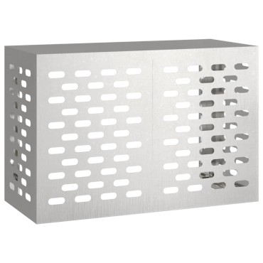 vidaXL Κάλυμμα κλιματιστικού Ασημί 90 x 40 x 60 εκ