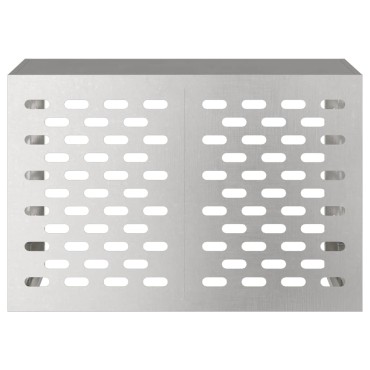 vidaXL Κάλυμμα κλιματιστικού Ασημί 90 x 40 x 60 εκ
