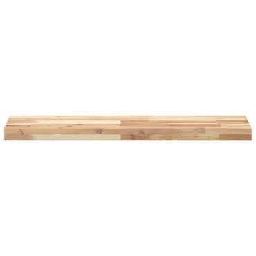 vidaXL Ράφια Πλωτά 4 τεμ. 100x20x4cm από Μασίφ Ξύλο Ακακίας