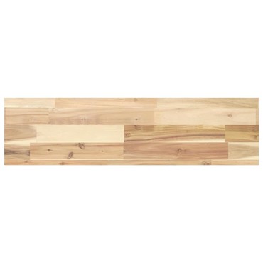 vidaXL Ράφια Πλωτά 4 τεμ. 100x20x4cm από Μασίφ Ξύλο Ακακίας